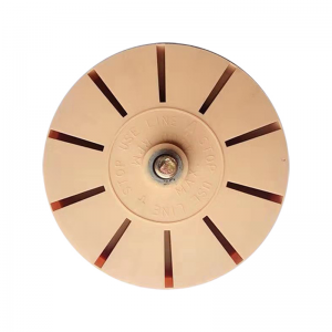 3.5 Inch Rubber Eraser Wheel decali scraping kit Universal Car Lime Adhexe Recorder