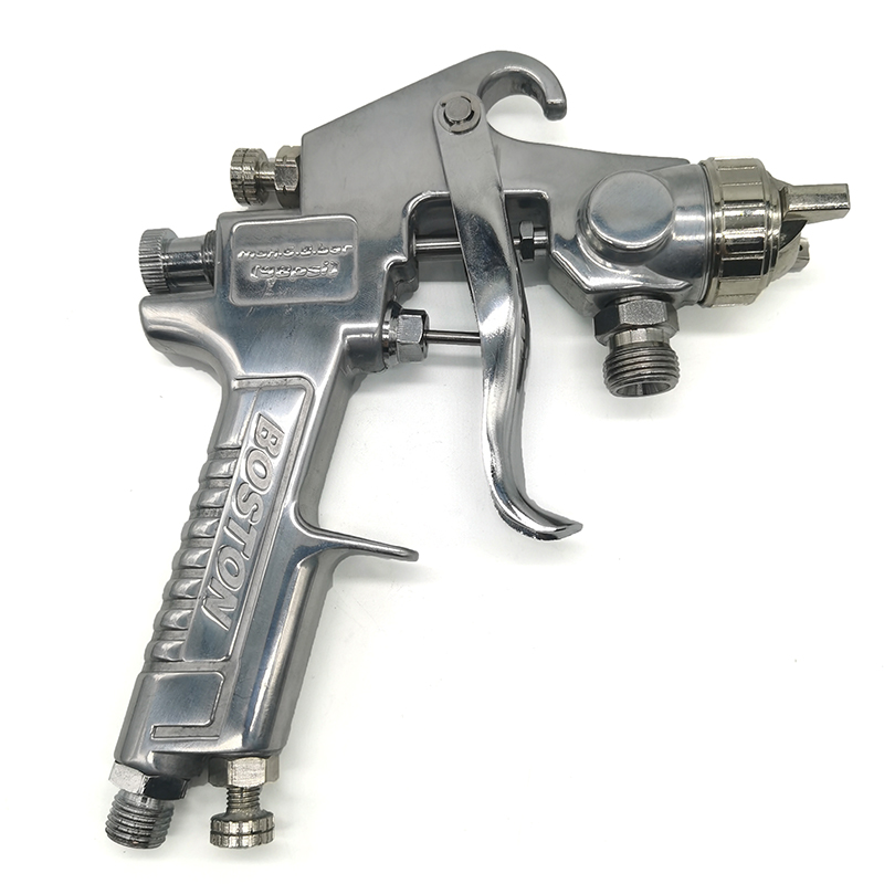 Air Spray Gun 2/2.5/3mm Dyse 400/1000 ml Kapacitet Høj effektivitet Industriel Grad forstøvning Pneumatiske maling Værktøj til bil og møbler