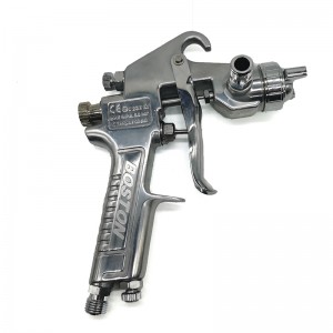 Air Spray Gun 1/1.3/1.5/1.8mm Dyse 600/400 ml Kapacitet Høj effektivitet Industrial Grade Athization Pneumatic Paint Tools til bil og møbler