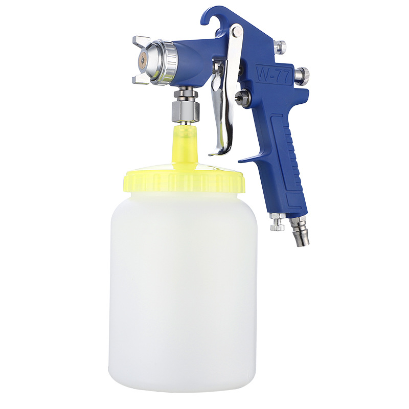 W-77 Air Spray Gun 2.0/2.5/3.0 mm Dysen OEM Factory Plastic Metal Høj effektivitet Athéizing Pneumatic Paint Tools til bil og møbler